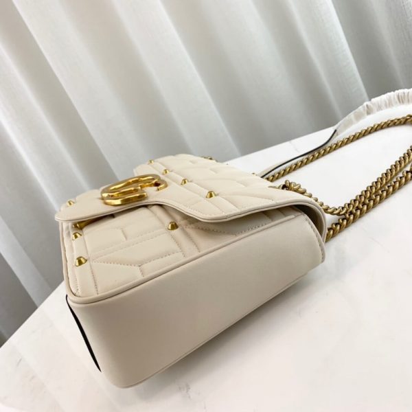 Replica Gucci GG Marmont Studded Shoulder Bag - Image 8