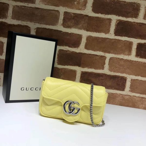 Gucci GG Marmont Mini Matelasse Replica Bag 476433 - Image 2