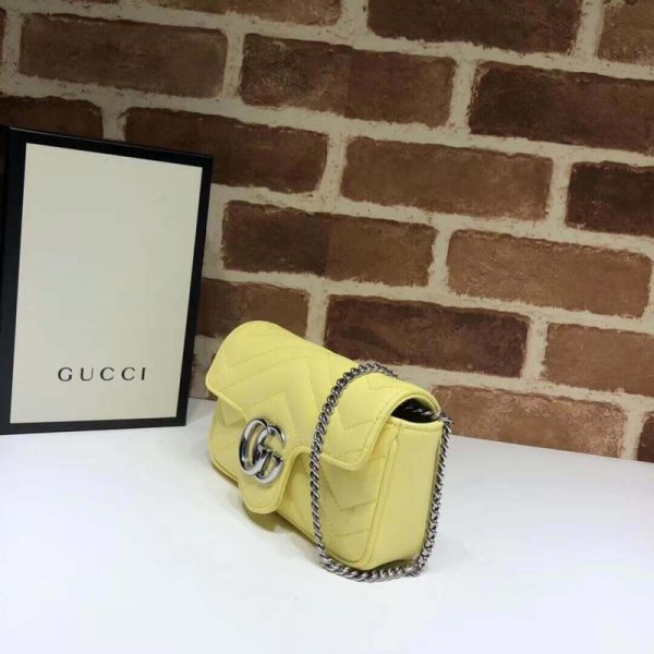 Gucci GG Marmont Mini Matelasse Replica Bag 476433 - Image 3