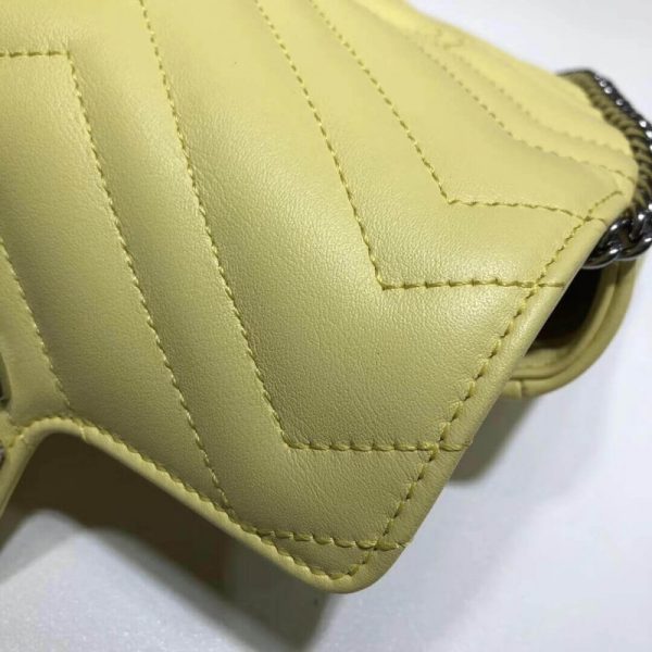 Gucci GG Marmont Mini Matelasse Replica Bag 476433 - Image 9
