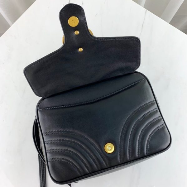 Replica Gucci GG Marmont Matelasse Top Handle Bag - Image 8