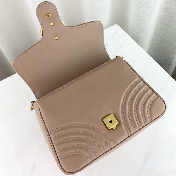 Gucci GG Marmont Matelassé Top Handle Replica Bag - Image 9