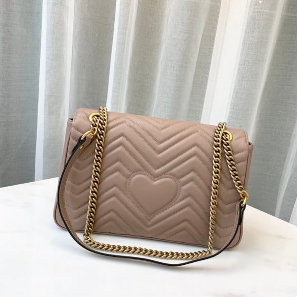 Replica Gucci GG Marmont Medium Matelasse Shoulder Bag - Image 3