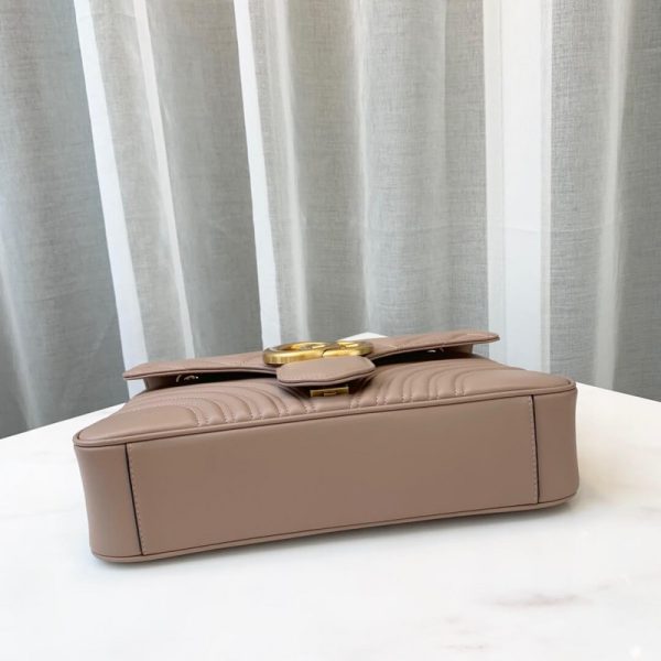 Replica Gucci GG Marmont Medium Matelasse Shoulder Bag - Image 5