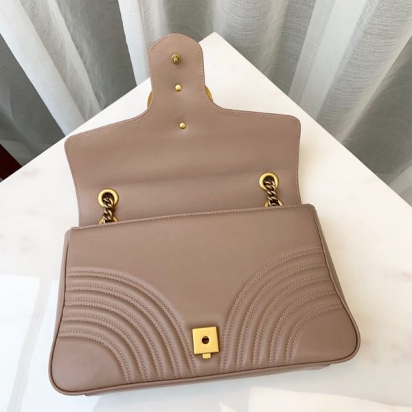 Replica Gucci GG Marmont Medium Matelasse Shoulder Bag - Image 6