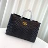 Best Replicas Bags - Gucci GG Marmont Matelasse Medium Top Handle Replica Bag Shop For Best Louis Vuitton LV Replica Bags With Cheap Price