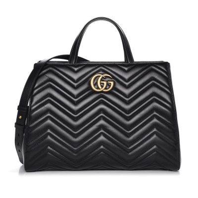 Gucci GG Marmont Matelasse Medium Top Handle Replica Bag