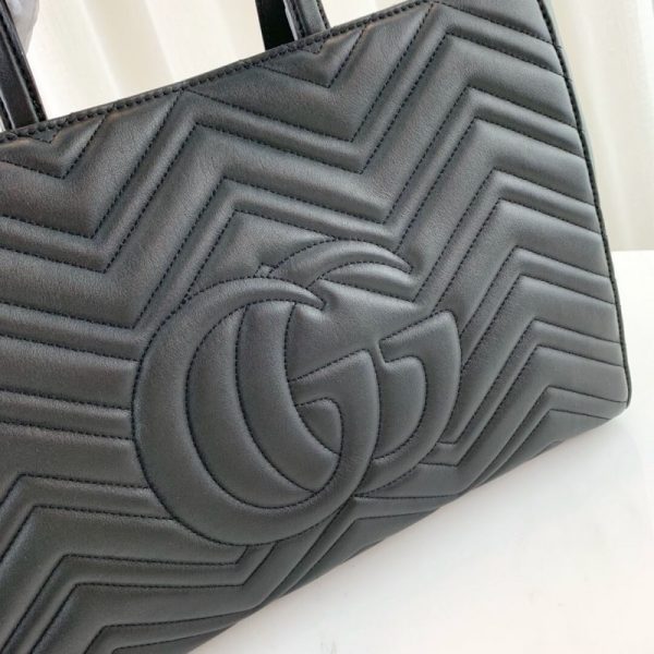 Gucci GG Marmont Matelasse Medium Top Handle Replica Bag - Image 7