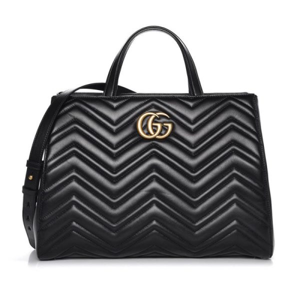 Gucci GG Marmont Matelasse Medium Top Handle Replica Bag