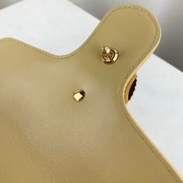 Replica Gucci GG Marmont Mini Bag – Blue & Red Leather - Image 11