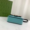 Best Replicas Bags - Replica Gucci GG Marmont Mini Bag in Butter & Pastel Blue Leather Shop For Best Louis Vuitton LV Replica Bags With Cheap Price