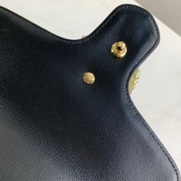 Replica Gucci GG Marmont Mini Bag in Butter & Pastel Blue Leather - Image 10