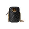 Best Replicas Bags - Replica Gucci GG Marmont Mini Bag - Style 598597 Shop For Best Louis Vuitton LV Replica Bags With Cheap Price