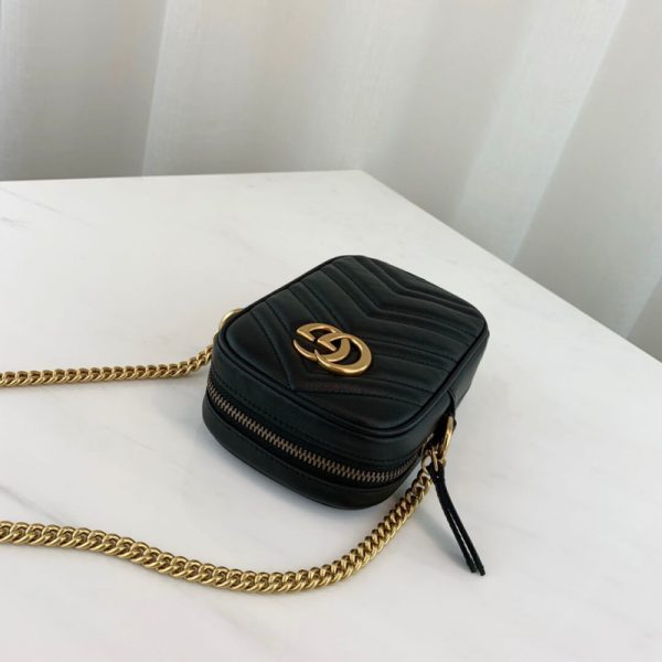 Replica Gucci GG Marmont Mini Bag - Style 598597 - Image 7
