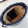 Best Replicas Bags - Gucci GG Marmont Mini Replica Bucket Bag in Blue Shop For Best Louis Vuitton LV Replica Bags With Cheap Price