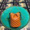 Best Replicas Bags - Gucci GG Marmont Mini Bucket Bag - Cognac Replica Shop For Best Louis Vuitton LV Replica Bags With Cheap Price