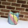 Best Replicas Bags - Gucci GG Marmont Mini Bucket Bag: Pastel & Rainbow Replica Shop For Best Louis Vuitton LV Replica Bags With Cheap Price