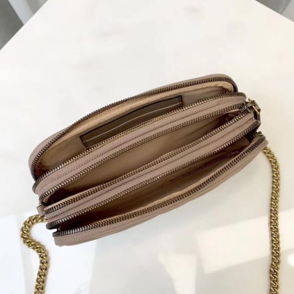 Replica Gucci GG Marmont Mini Chain Bag 546581 in Leather - Image 10