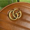 Best Replicas Bags - Replica Gucci GG Marmont Mini Round Shoulder Bag Shop For Best Louis Vuitton LV Replica Bags With Cheap Price