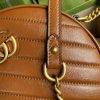 Best Replicas Bags - Replica Gucci GG Marmont Mini Round Shoulder Bag Shop For Best Louis Vuitton LV Replica Bags With Cheap Price