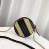 Best Replicas Bags - Gucci GG Marmont Mini Round Shoulder Bag - Beige/Black Replica Shop For Best Louis Vuitton LV Replica Bags With Cheap Price