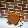 Best Replicas Bags - Replica Gucci GG Marmont Mini Round Shoulder Bag in Cognac Shop For Best Louis Vuitton LV Replica Bags With Cheap Price