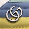 Best Replicas Bags - Gucci GG Marmont Mini Round Shoulder Bag - Pastel Rainbow Shop For Best Louis Vuitton LV Replica Bags With Cheap Price