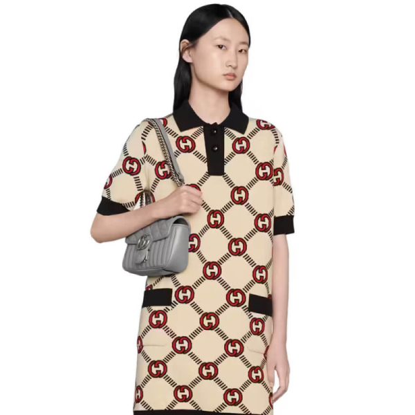 Gucci GG Marmont Mini Shoulder Bag Replica - Image 2