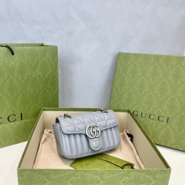 Gucci GG Marmont Mini Shoulder Bag Replica - Image 11