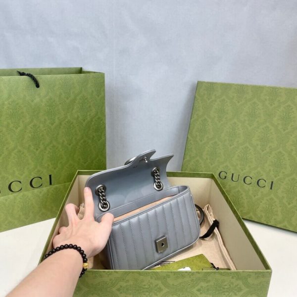 Gucci GG Marmont Mini Shoulder Bag Replica - Image 16