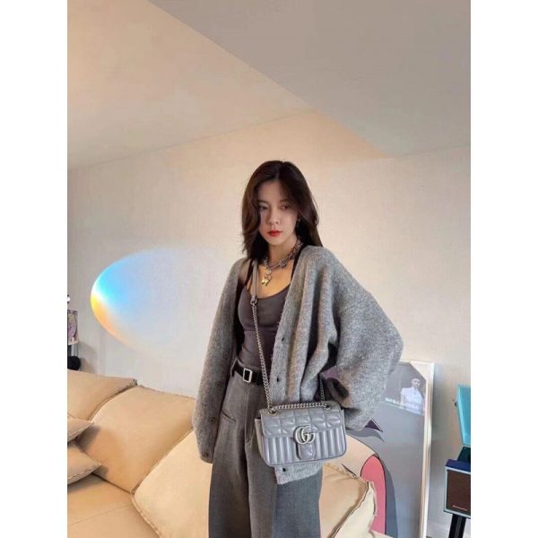 Gucci GG Marmont Mini Shoulder Bag Replica - Image 3