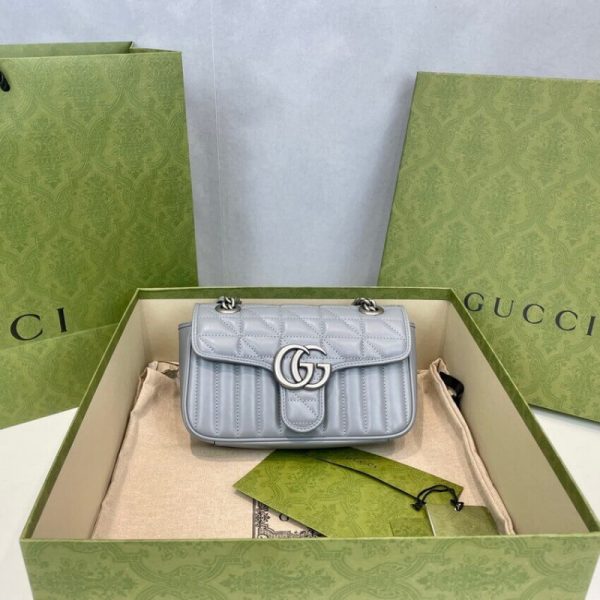 Gucci GG Marmont Mini Shoulder Bag Replica - Image 10