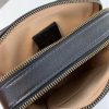 Best Replicas Bags - Replica Gucci GG Marmont Mini Shoulder Bag in Black Shop For Best Louis Vuitton LV Replica Bags With Cheap Price