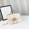 Best Replicas Bags - Gucci GG Marmont Mini Replica Top Handle Bag 547260 Shop For Best Louis Vuitton LV Replica Bags With Cheap Price