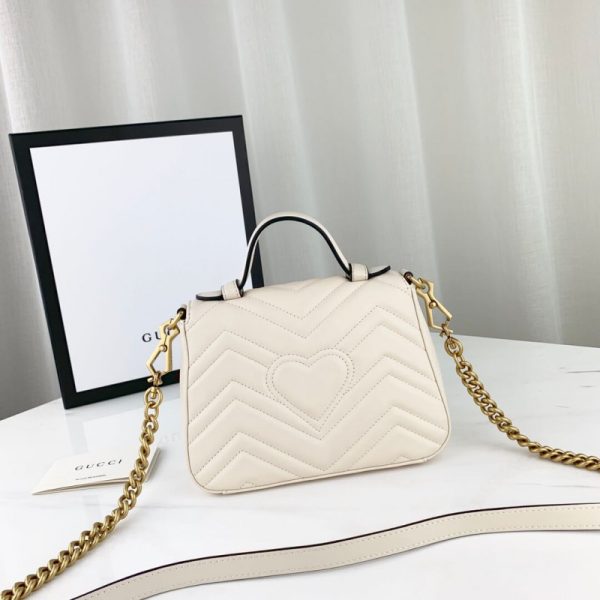 Gucci GG Marmont Mini Replica Top Handle Bag 547260 - Image 3
