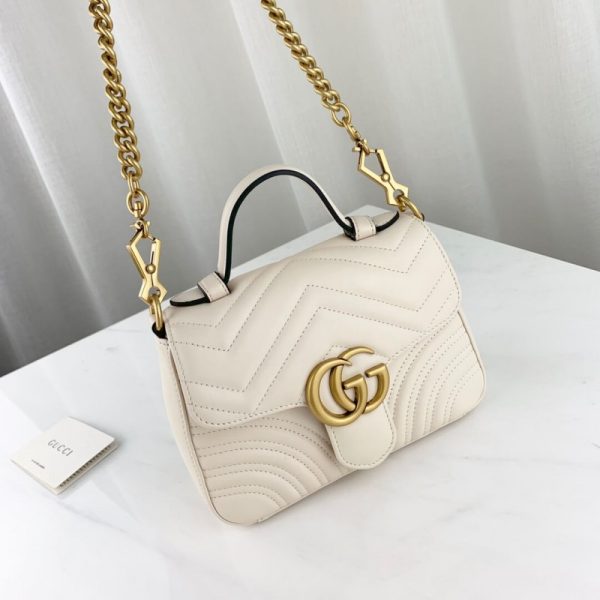 Gucci GG Marmont Mini Replica Top Handle Bag 547260 - Image 6