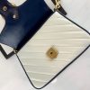Best Replicas Bags - Gucci GG Marmont Mini Top Handle Bag - White Replica Shop For Best Louis Vuitton LV Replica Bags With Cheap Price