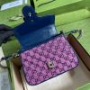 Best Replicas Bags - Gucci GG Marmont Multicolor Mini Handle Bag Replica Shop For Best Louis Vuitton LV Replica Bags With Cheap Price