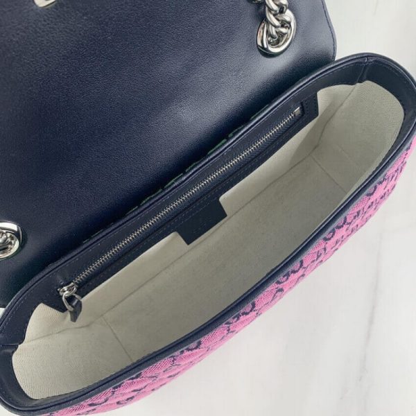 Gucci GG Marmont Multicolor Small Shoulder Bag Replica - Image 11