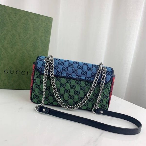 Gucci GG Marmont Multicolor Small Shoulder Bag Replica - Image 5
