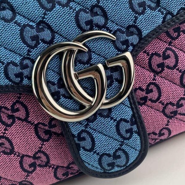 Gucci GG Marmont Multicolor Small Shoulder Bag Replica - Image 8