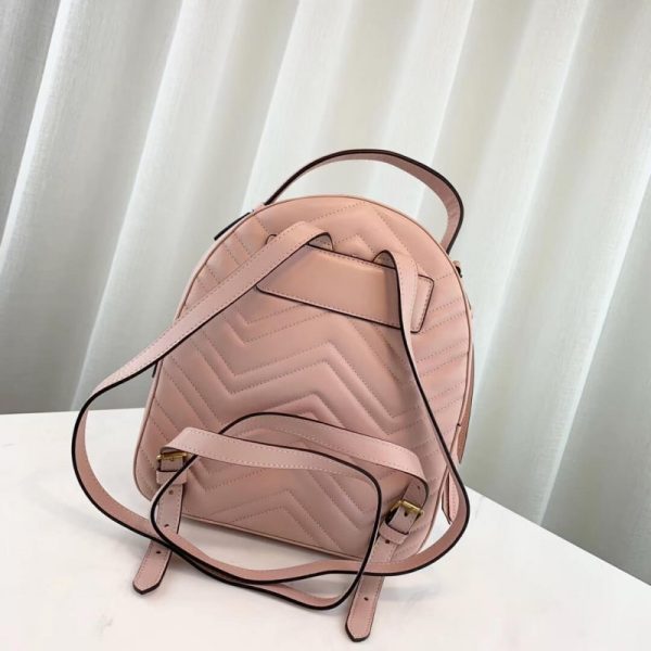 Replica Gucci GG Marmont Quilted Leather Backpack - Image 3
