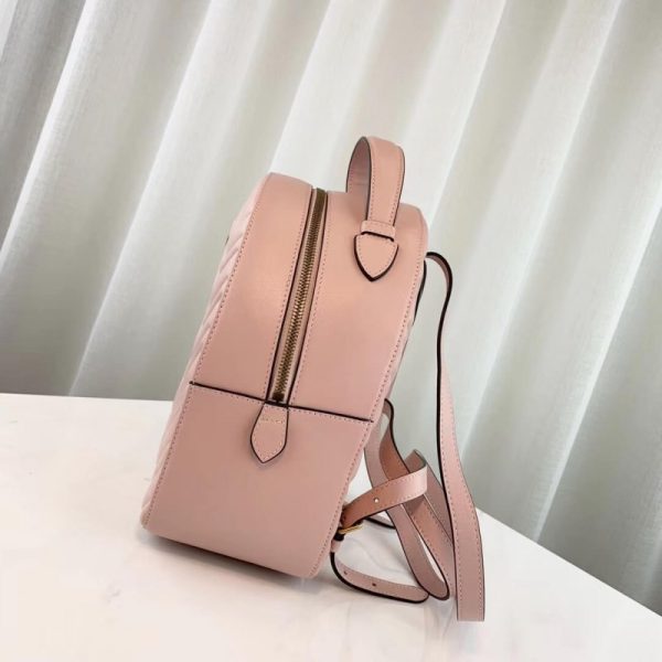 Replica Gucci GG Marmont Quilted Leather Backpack - Image 4