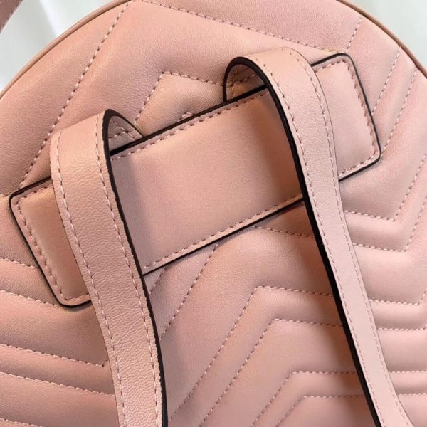 Replica Gucci GG Marmont Quilted Leather Backpack - Image 9