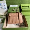 Best Replicas Bags - Replica Gucci GG Marmont Rose Beige Mini Leather Bag Shop For Best Louis Vuitton LV Replica Bags With Cheap Price