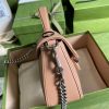 Best Replicas Bags - Replica Gucci GG Marmont Rose Beige Mini Leather Bag Shop For Best Louis Vuitton LV Replica Bags With Cheap Price