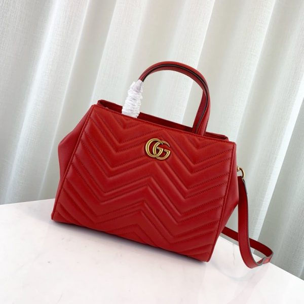 Gucci GG Marmont Small Matelasse Replica Handbag – 448054 - Image 2