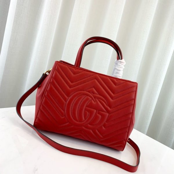 Gucci GG Marmont Small Matelasse Replica Handbag – 448054 - Image 3