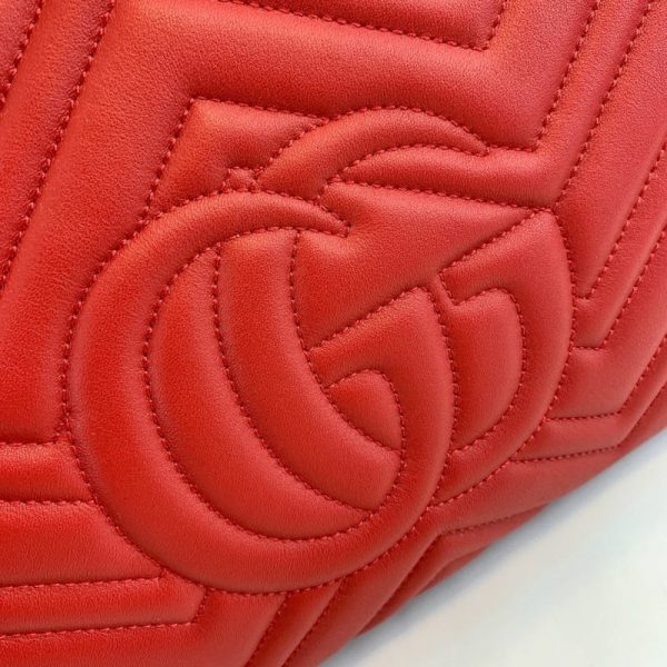 Gucci GG Marmont Small Matelasse Replica Handbag – 448054 - Image 6