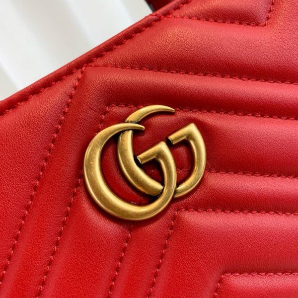 Gucci GG Marmont Small Matelasse Replica Handbag – 448054 - Image 9